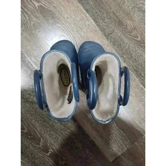 Keen Toddler Monster Lined Rubber‎ Boot Size 4 - Picture 2 of 6